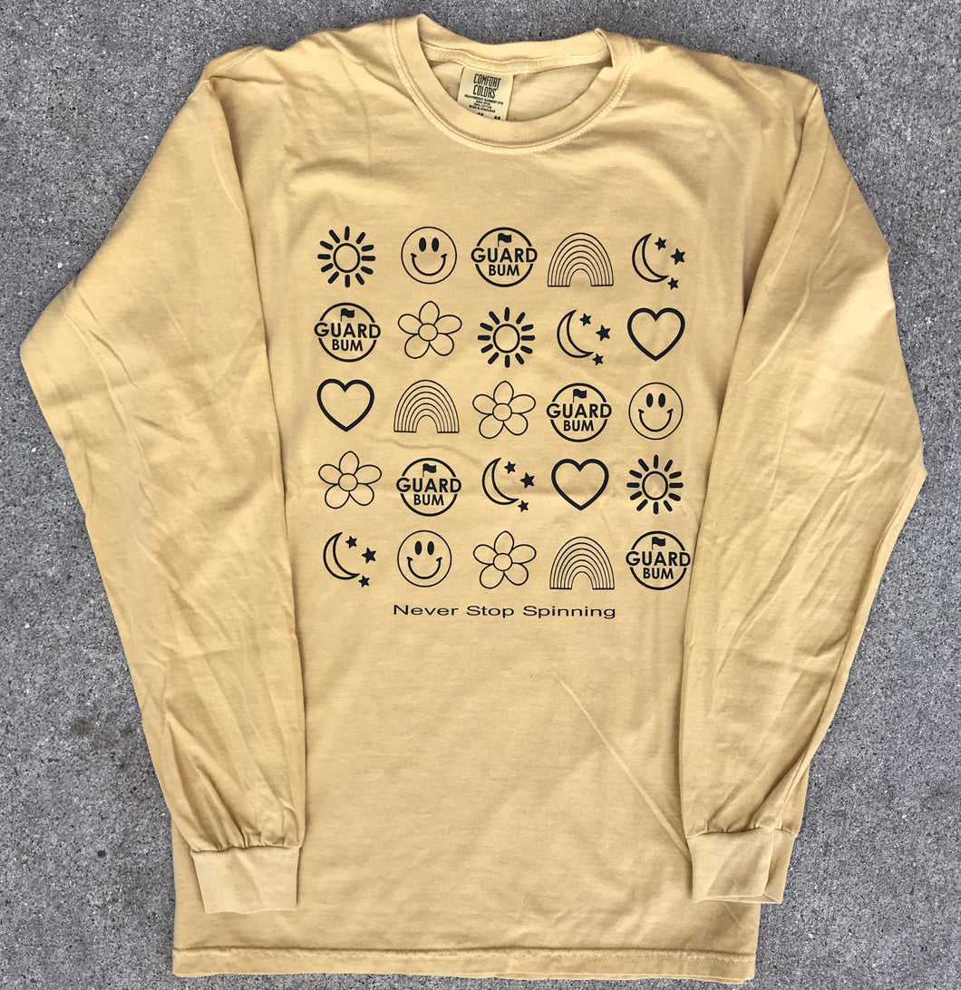 Smile Never Stop Spinning Long Sleeve